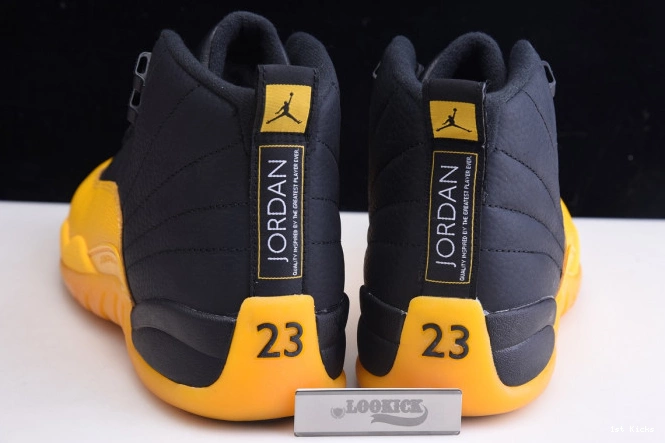 Air University 130690-070 Gold Jordan 12 Black Retro 0724